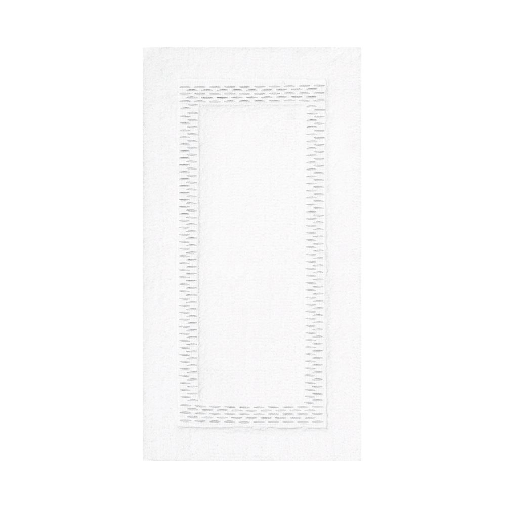 Badrumsmatta Alhambra Silver:Vit