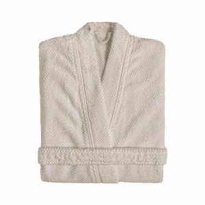 Bad & Morgonrock Bee Waffle Kimono Fog