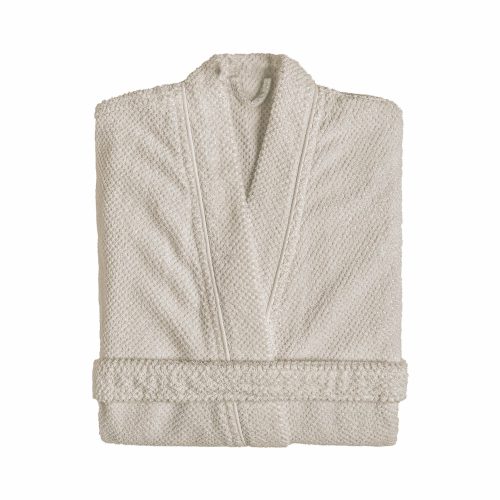 Bad & Morgonrock Bee Waffle Kimono Fog