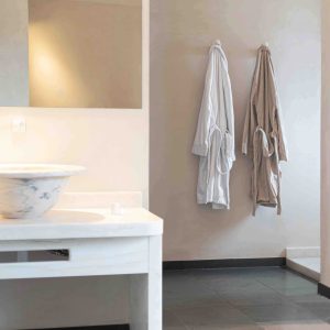 Bad och Morgonrock Cool Miljö