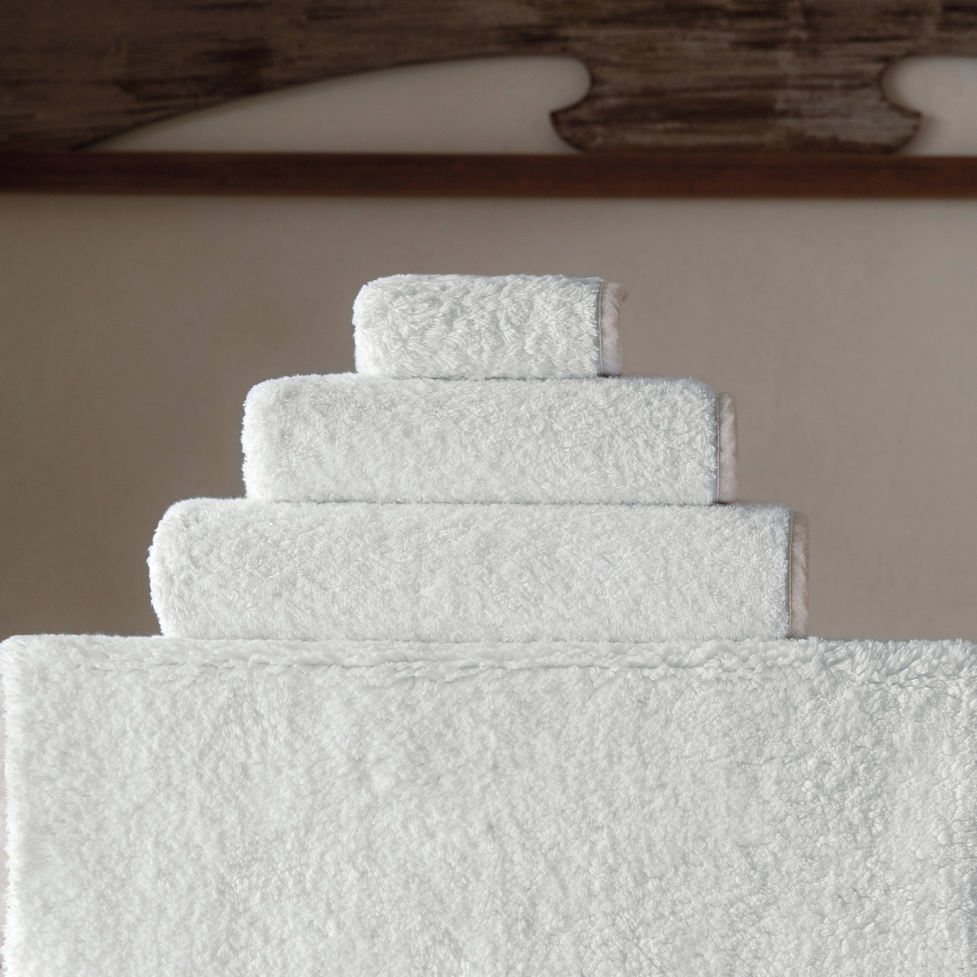 Handdukar Linen Snow Miljö