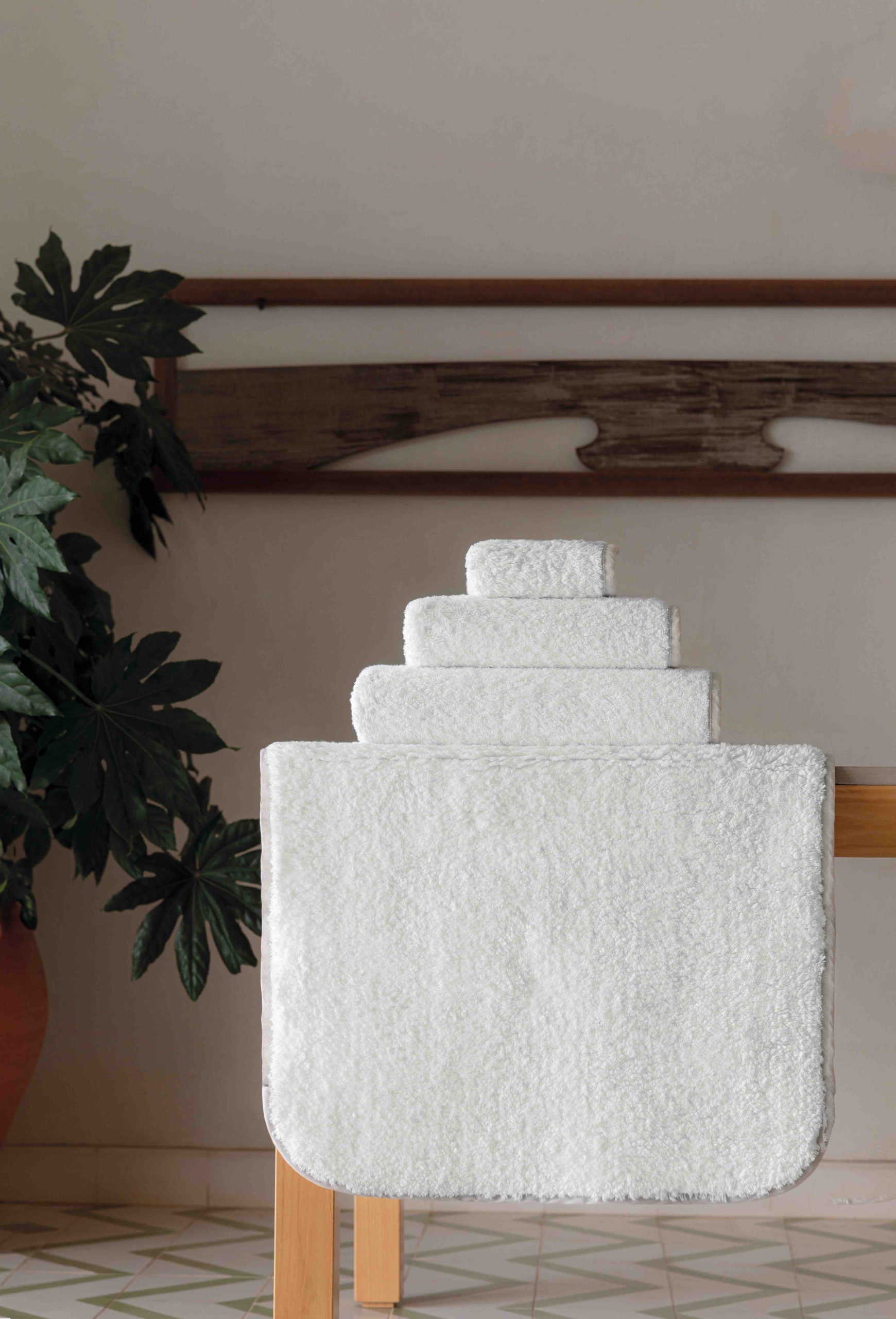 Handdukar Linen Snow Miljö