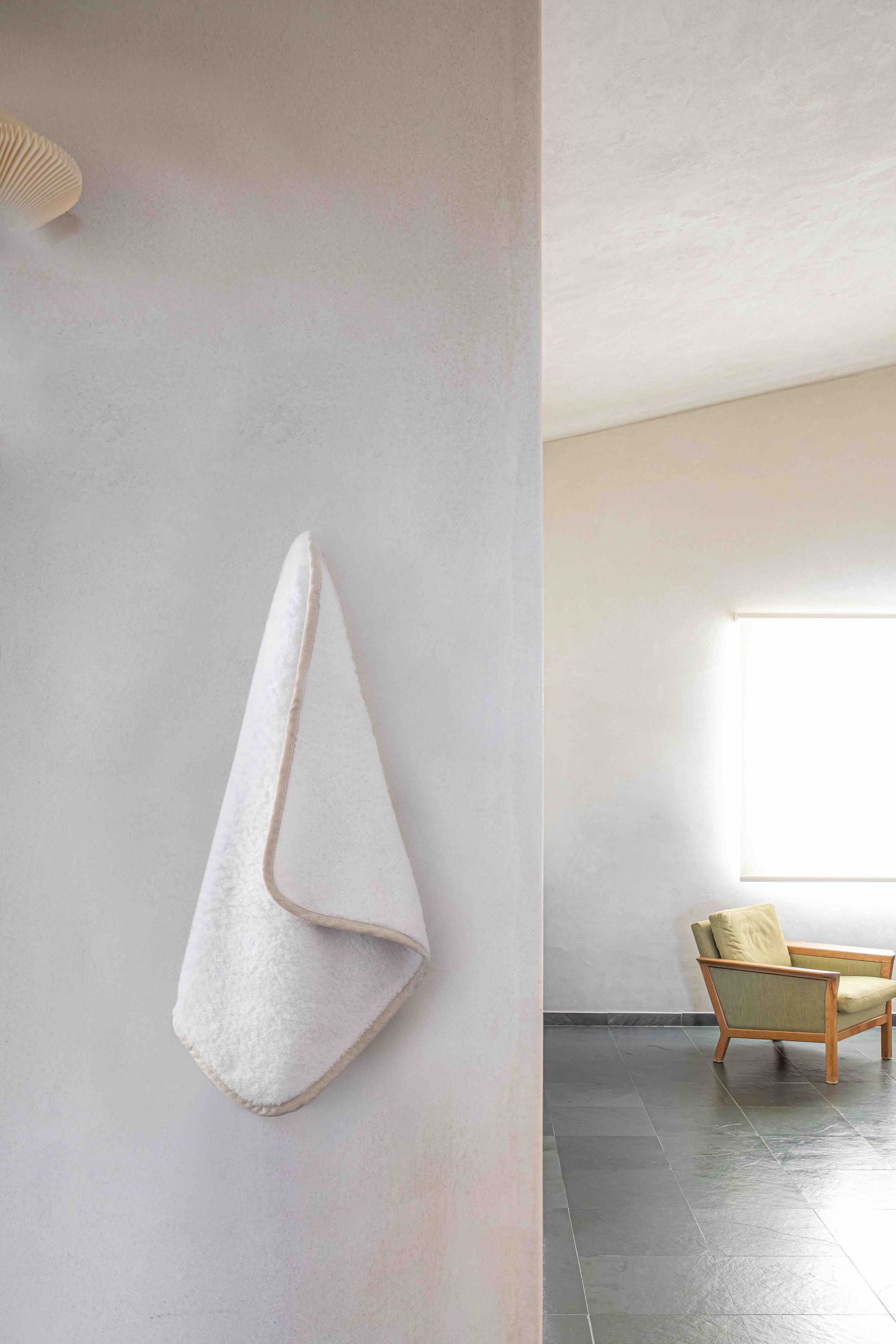 Handdukar Linen Snow Miljö