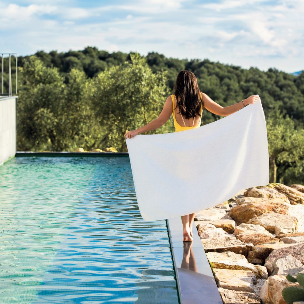 Cool Strandhanddukar Miljö