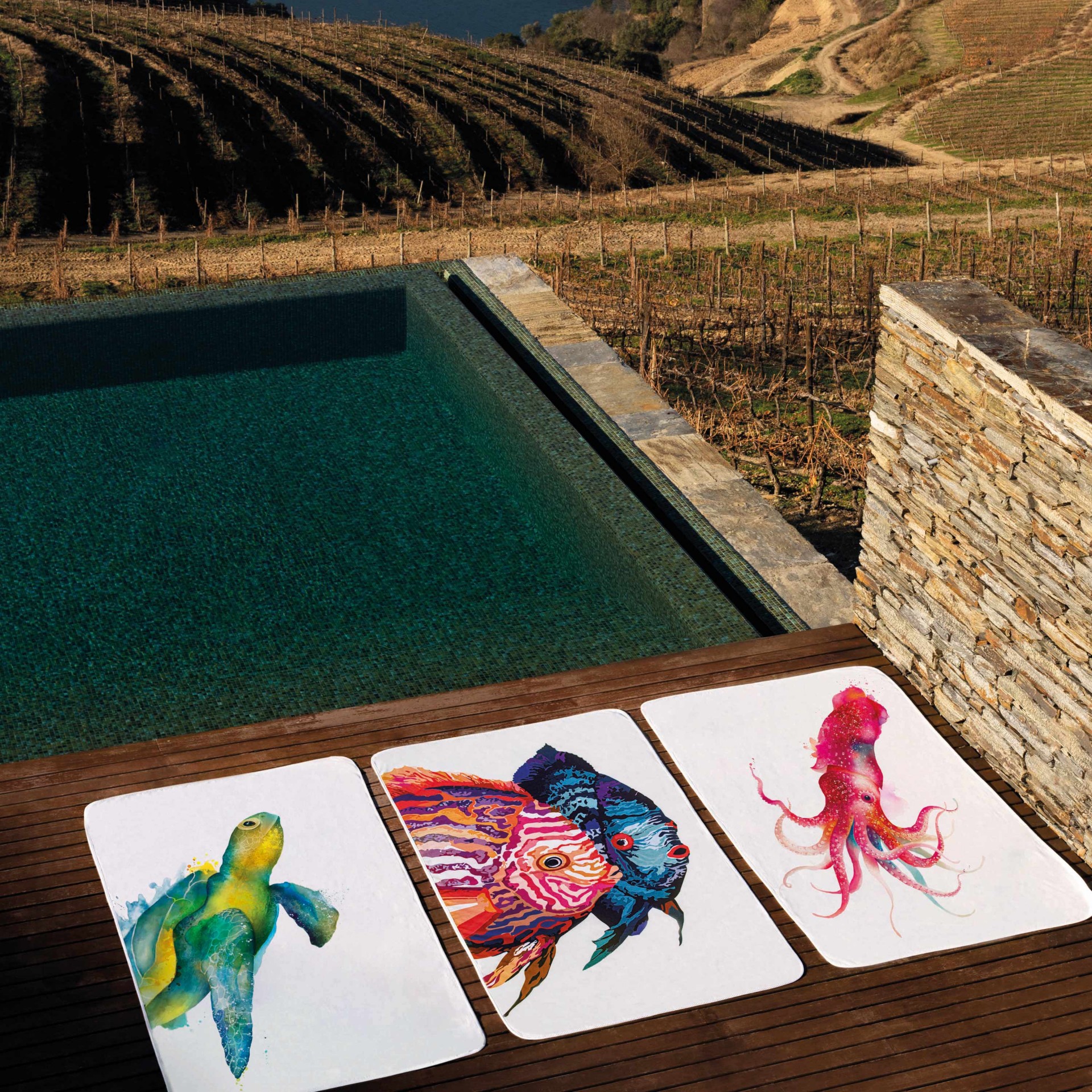 Turtle Strandhanddukar