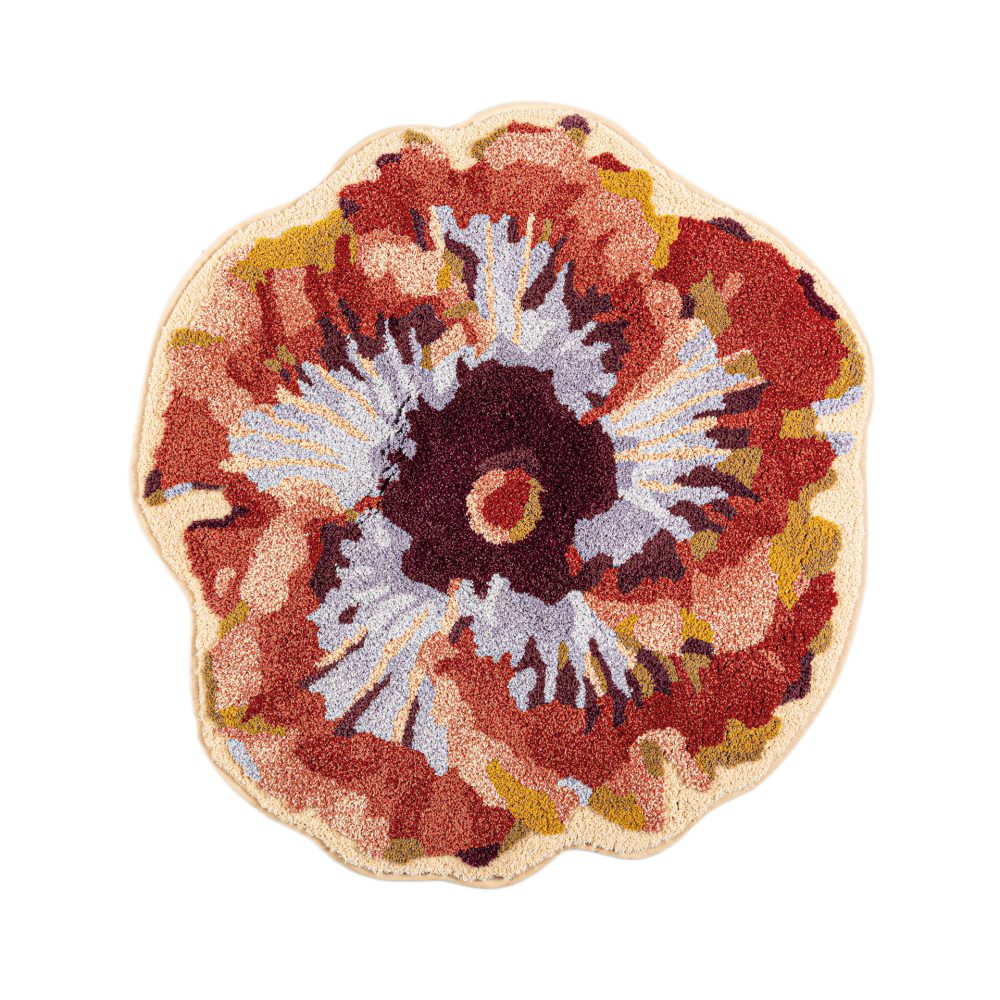 Badrumsmatta Hibiscus