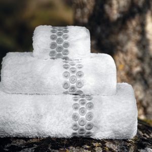 Handdukar Angele Vit:Cloud Miljö