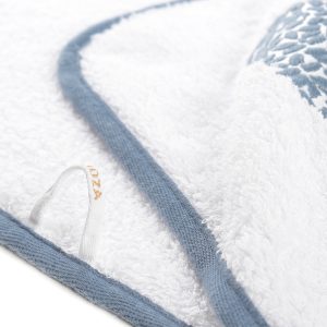 Handdukar Malone Vit:French Blue