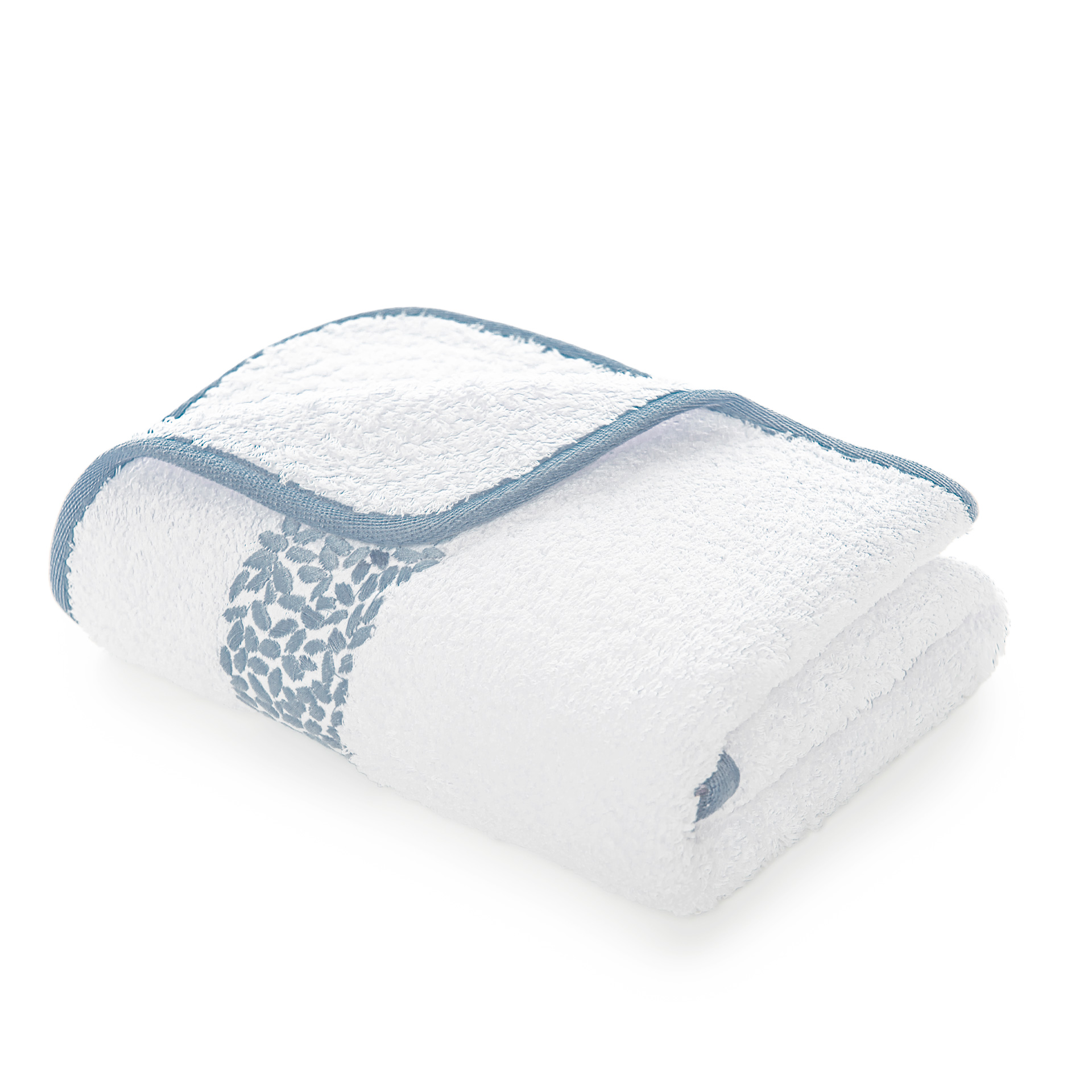 Handdukar Malone Vit:French Blue